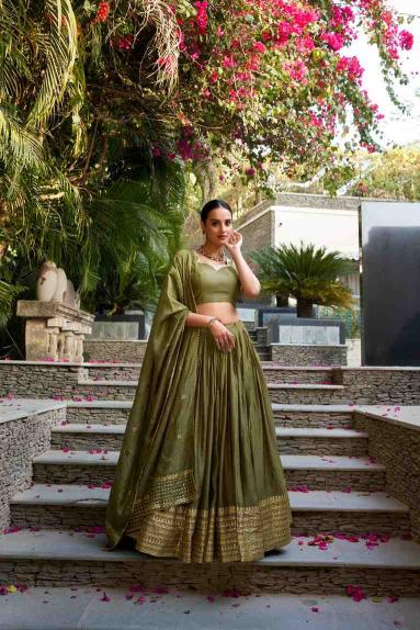 LNB 1906 Chanderi MND Bulk lehenga choli in Gujarat
